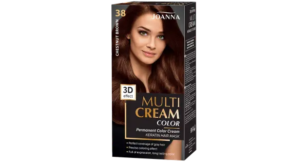 Joanna Multi Cream Color juuksevärv kastanipruun 38