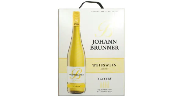 Johann Brunner Weisswein Lieblich vein 11%vol 3l