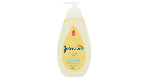 Johnson´s pesemisvahend Top-to-Toe pumbaga 500 ml