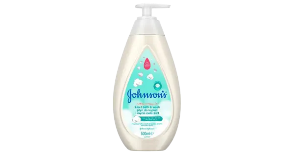 Johnson´s vannivaht dušigeel Cottontouch 2in1 beebidele, pumbaga 500 ml