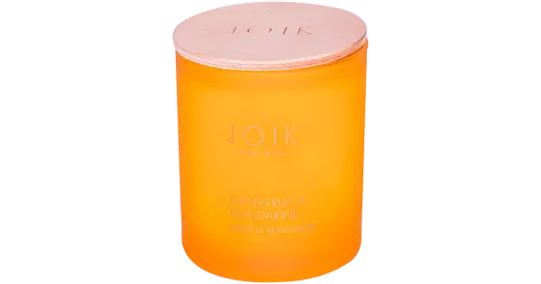 Lõhnaküünal rapsivahast, greip ja mandariin, JOIK HOME & SPA, 1 tk