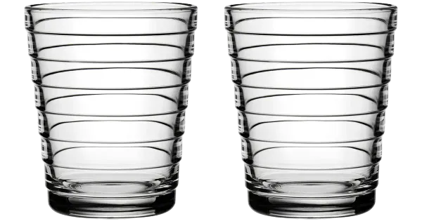 Joogiklaas Aino Aalto 22 cl 2 tk, läbipaistev