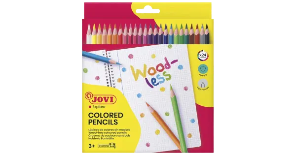 Jovi värvipliiats 24 värvi, kolmnurkne