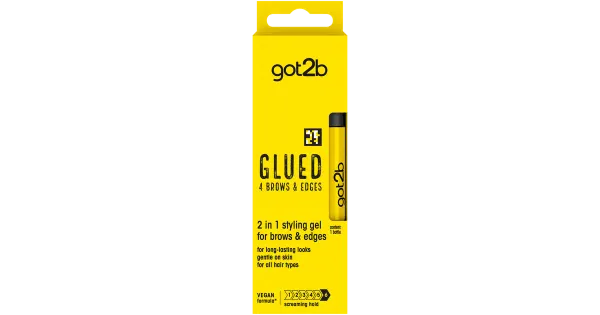 Juuksegeel Got2b Glued kulmudele ja lahtistele juustele 16ml
