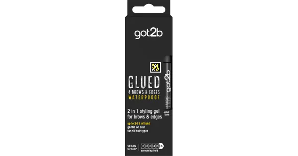 Juuksegeel Got2b Glued kulmudele ja lahtistele juustele veekindel 16ml