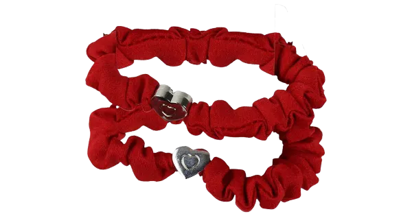 Juuksekumm Accessories With Style punane südamega