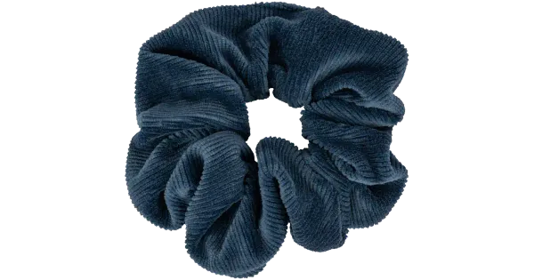 Juuksekumm Ibero scrunchie sinine samet