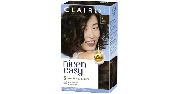 Juuksevärv Clairol püsi 3 tumepruun