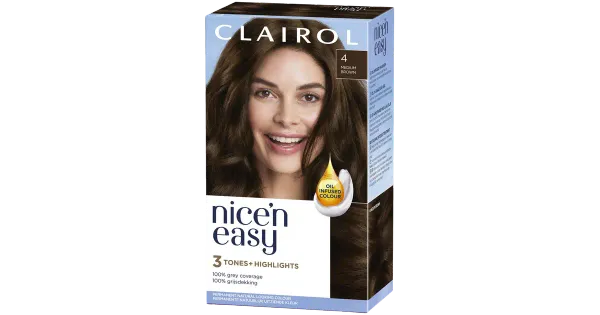 Juuksevärv Clairol püsi 4 helepruun
