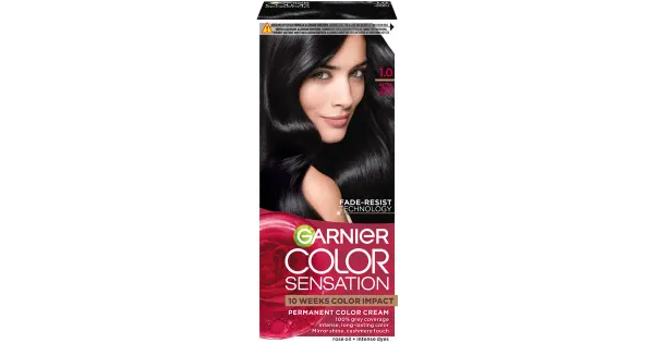Juuksevärv Garnier Color Sensation 1.0 Ultra Onyx Black