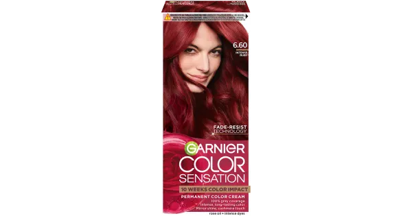 Juuksevärv Garnier Color Sensation 6.60 Intense Ruby