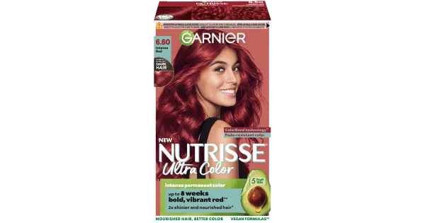 Juuksevärv Garnier Nutrisse Ultra Color 6.60 Fiery Red