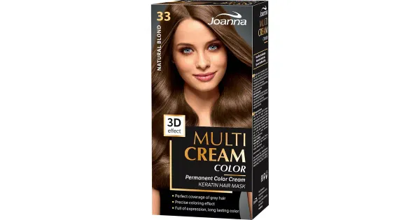 Juuksevärv Joanna Multi Cream Color 33 Natural Blond