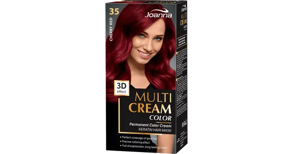 Juuksevärv Joanna Multi Cream Color 35 Cherry Red