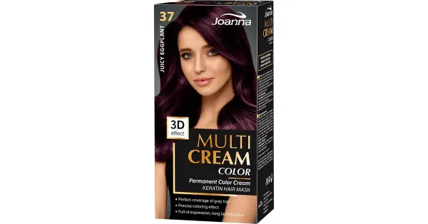 Juuksevärv Joanna Multi Cream Color 37 Juicy Eggplang