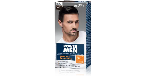 Juuksevärv Joanna Power Men 2 Dark Brown