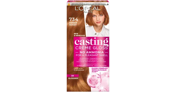 Juuksevärv Loreal Casting Creme Gloss honey 734