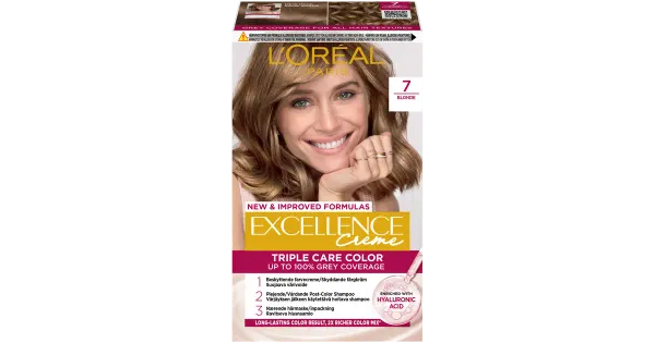 Juuksevärv Loreal Excellence Creme 7 Blond