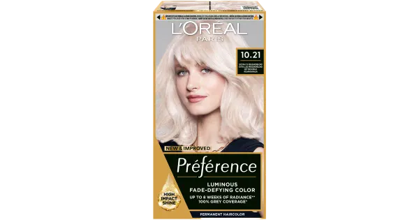 Juuksevärv Loreal Infinia 10.21 Pearl Blonde