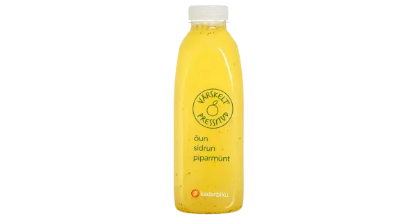 Kadarbiku õuna, sidruni, piparmündi värske mahl 750 ml