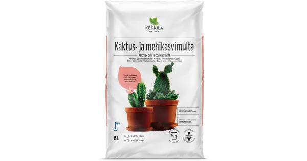 Kaktuse- ja Sukulendimuld 6 l