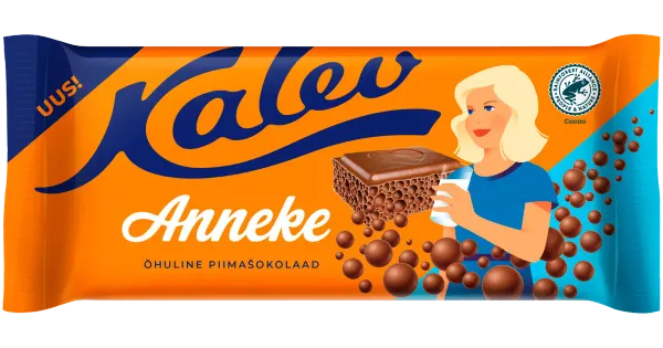 KALEV Anneke õhuline piimašokolaad 65g