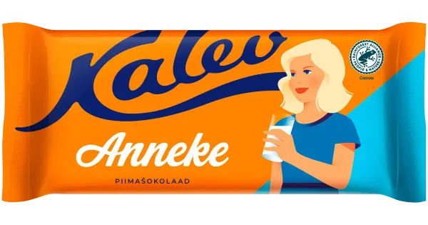 Kalev Anneke piimašokolaad 100 g