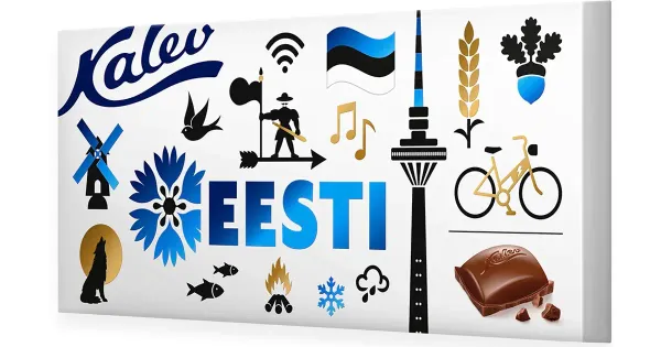 Kalev EESTI piimašokolaad 100g