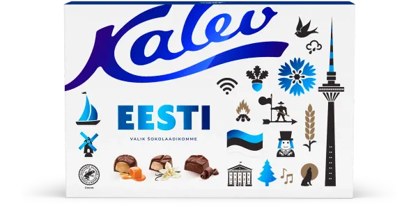 Kalev Eesti valik šokolaadikomme 186g