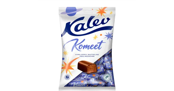 Kalev Komeet pralineekompvekid 175 g