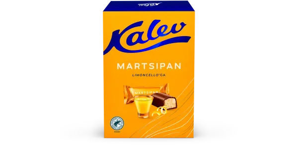 Kalev Limoncello likööriga martsipanikommid 150g
