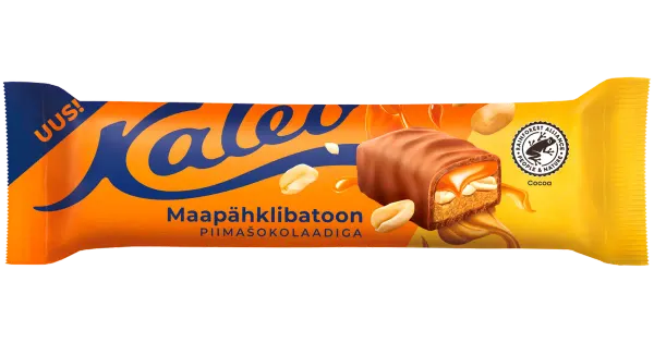 Kalev maapähklibatoon karamelliga piimašokolaadis 50g