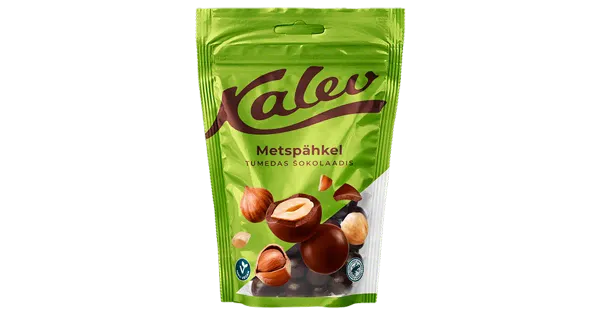 Kalev metspähkel tumedas šokolaadis 140g