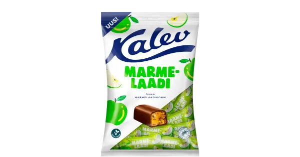 KALEV Õuna marmelaadikommid 175g