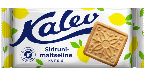 Kalev sidrunimaitselised vormiküpsised 163g