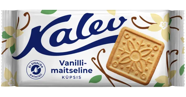Kalev vanillimaitselised vormiküpsised 163g