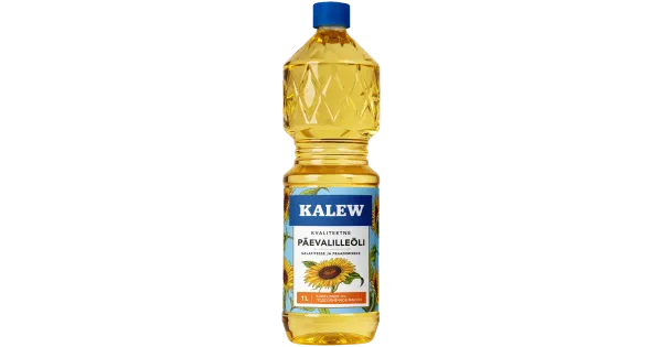 Kalew päevalilleõli 1l