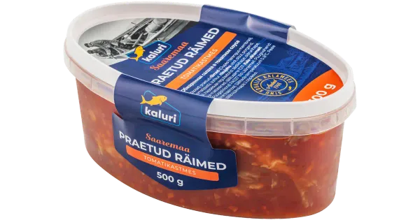 Kaluri Praetud Räimed Tomatikastmes 500G
