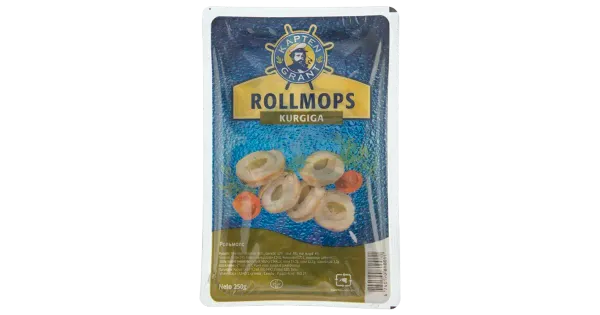 Kapten Grant Heeringafilee Rollmops 250 G
