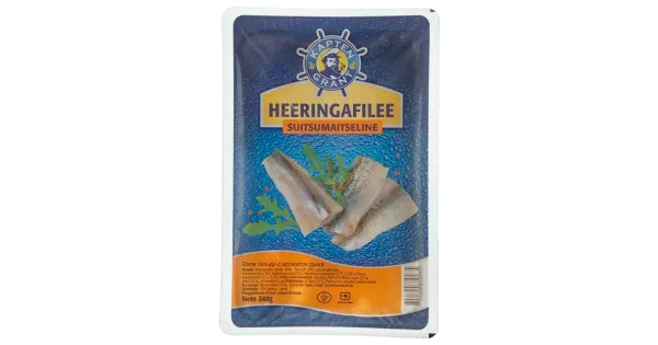 Kapten Grant Heeringafilee Suitsumaits 240 G
