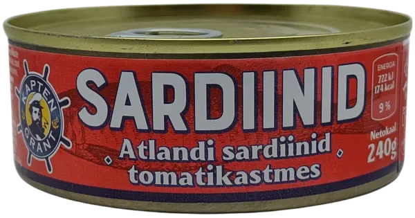 Kapten Grant sardiinid tomatikastmes 240g