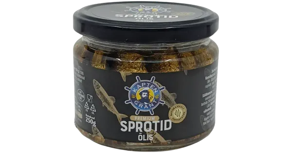 Kapten Grant sprotid õlis 250g