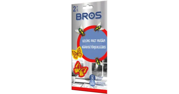 Kärbsetõrje kleebis Bros 2tk