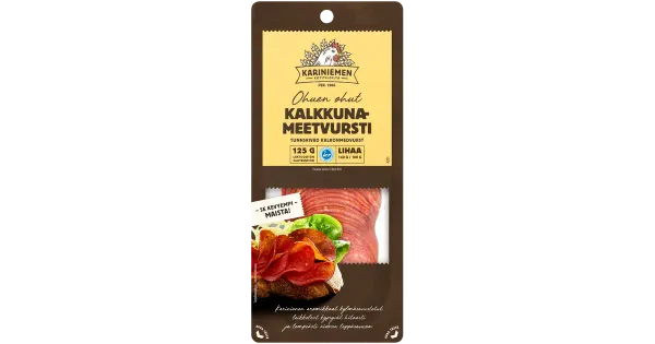 Kariniemen Kariniemen Kalkunisalaami 125G