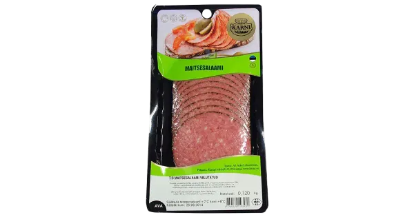 Karni Maitsesalaami Viilutatud 120G