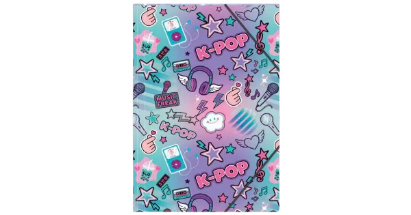 Kartongist kummiga kaaned a3 k-pop light