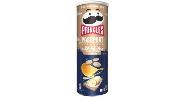 Kartulikrõpsud PRINGLES Must. trüvl.või 165g