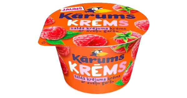 Karums Vaarikamaitseline koorekreem, 150 g