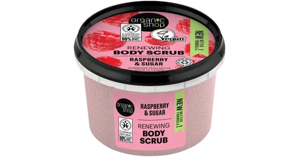 Kehakoorija Organic Shop Raspberry 250ml