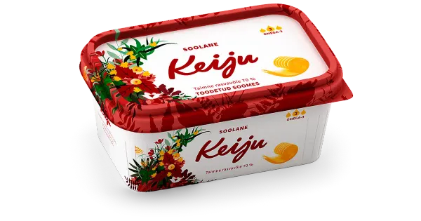 Keiju Taimne soolane rasvavõie 70%, 400 g